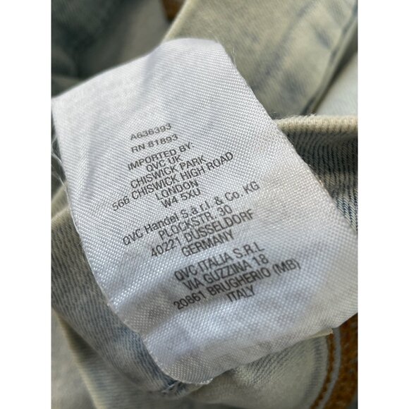 Denim and Co Canyon Retreat EasyStretch Skirt Midi Skirt Plus Petite 20 Blue NEW - Picture 6 of 8